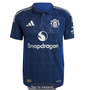 Adidas Manchester United Away Jersey 2024/2025 Navy‎ L New With Tags